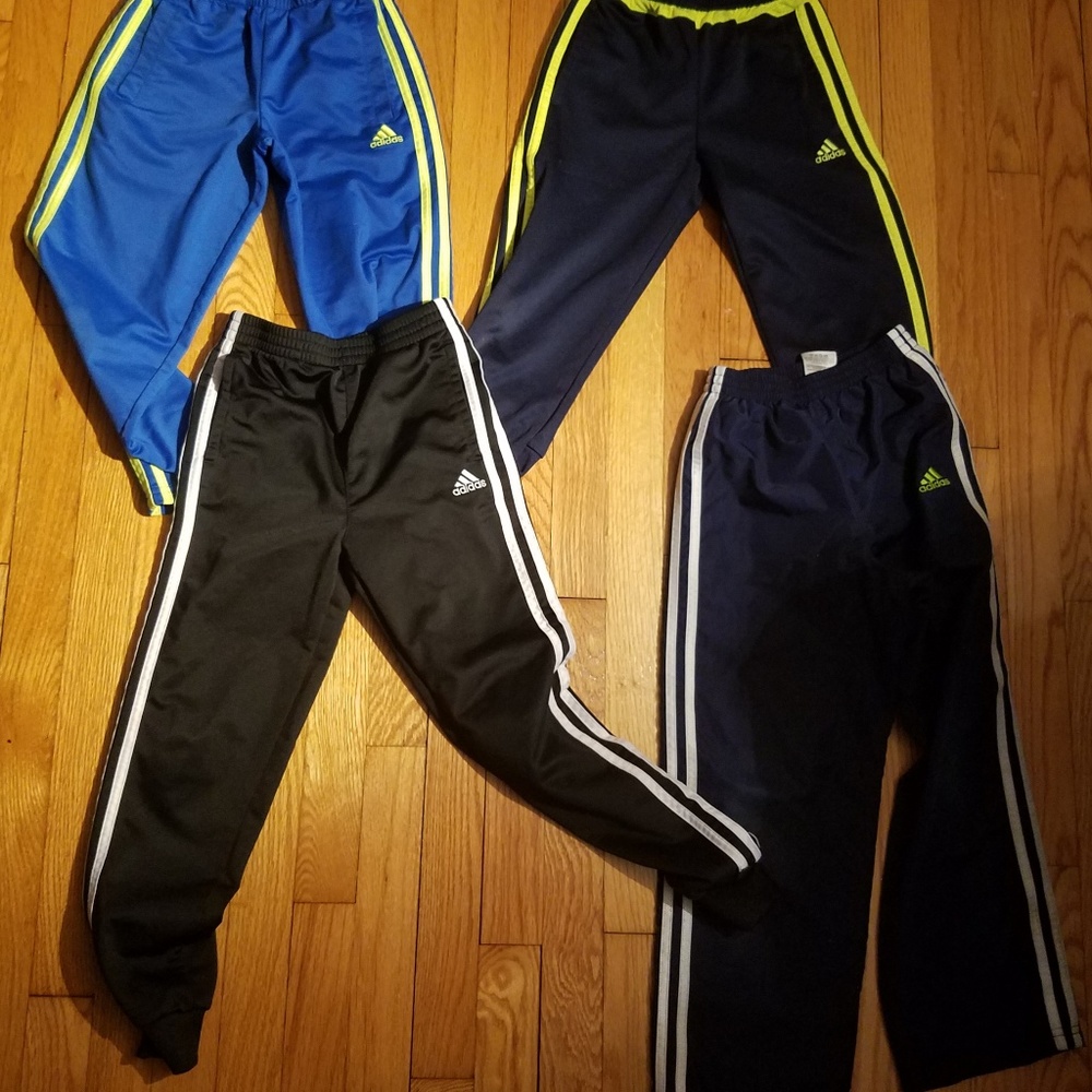 4 pair of Adidas Pants